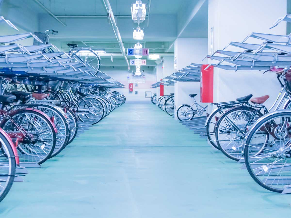 弘前駅中央口駐輪場定期